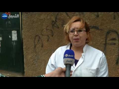 أساتذة ثانوية البجاوي يحتجون على ظروف عملهم