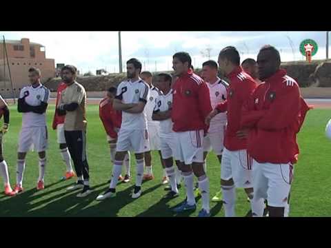 بالفيديو أول حصة تدريبية للمنتخب المحلي