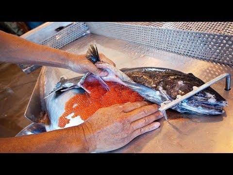 طريقة إستخراج بيض السلمون خطوة بخطوة