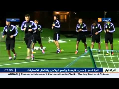 شاهد المنتخب الجزائري في لقاء ودي أمام عمان