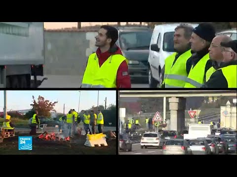 شاهد السترات الصفراء يحشدون أنصارهم للاحتجاج في باريس السبت