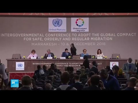 150 دولة تتبنى ميثاق الأمم المتّحدة بشأن الهجرة في مؤتمر مراكش