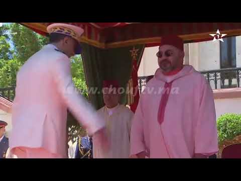 شاهد لحظة استقبال الملك لرجل الأمن الأول في المغرب عبد اللطيف الحموشي