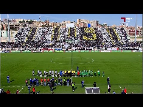 شاهد تيفو رائع لوفاق سطيف أمام مولودية