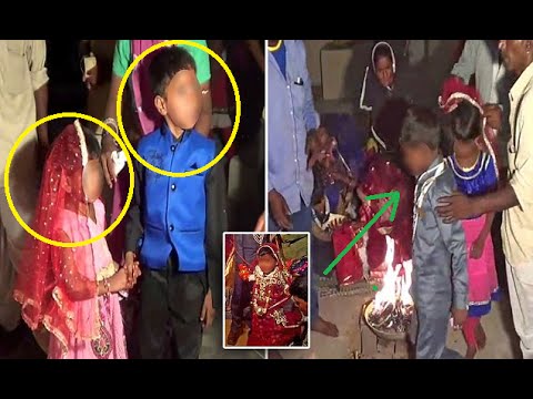 حفل زواج جماعي للأطفال في الهند